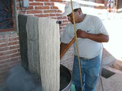 Wool in Dyepot